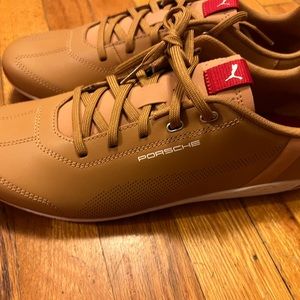 PUMA Porsche Legacy Ridge Cat Men's Motorsport Shoes in Braun